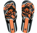 Chicago Bears NFL Youth Big Logo Flip Flops product image 1, provided for visual reference and product detail review