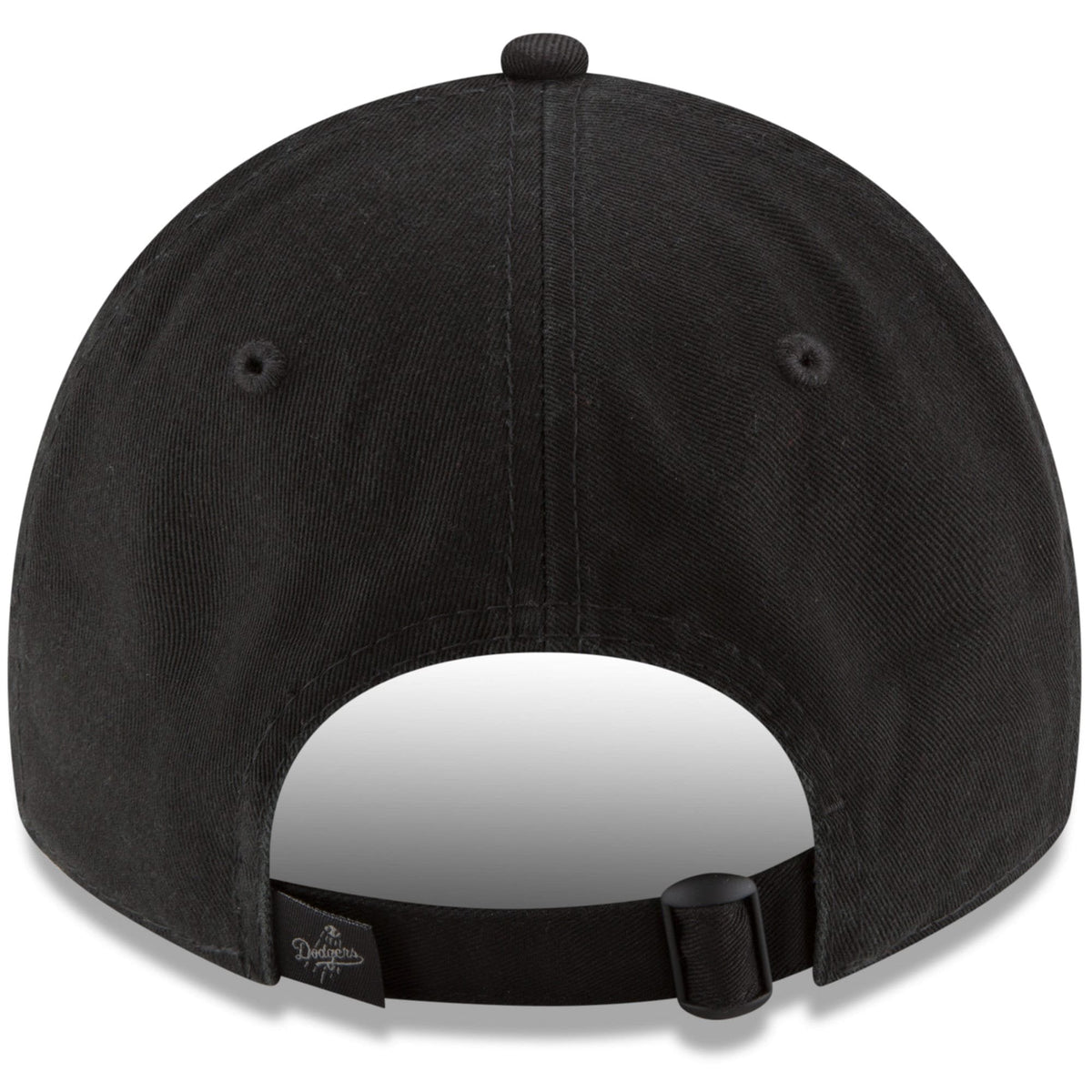 New Era Black Los Angeles Dodgers Tonal Core Classic 9TWENTY Adjustable Hat for Men product image 4, provided for visual