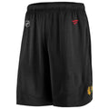 Chicago Blackhawks Fanatics Branded Black Authentic Pro Rinkside Shorts for Men product image 1, provided for visual