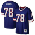 Buffalo Bills Bruce Smith Mitchell & Ness Royal 1990 Legacy Replica Jersey for Men product image 1, provided for visual
