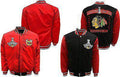 Mens Chicago Blackhawks Reversible 2015 Stanley Cup Champions Jacket product image 1, provided for visual reference and