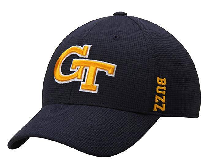 Georgia Tech Yellow Jackets Top Of The World Booster Plus Hat product image 1, provided for visual reference and product