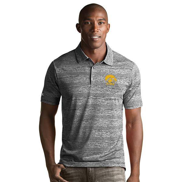 NCAA Iowa Hawkeyes Formation Polo Shirt By Antigua for Men product image 1, provided for visual reference and product detail