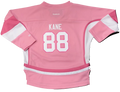 Toddler Chicago Blackhawks Patrick Kane PINK Replica Player Jersey product image 1, provided for visual reference and