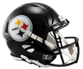 Pittsburgh Steelers Full Size Replica Speed Helmet product image 1, provided for visual reference and product detail review