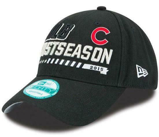 Chicago Cubs 2015 Postseason Adjustable 9forty MLB Era Official Cap product image 1, provided for visual reference and