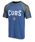 Chicago Cubs Moments of Momentum Tri-Blend Shirt by Majestic product image 1, provided for visual reference and product
