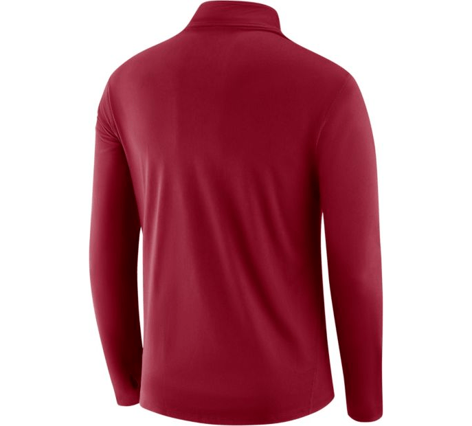 Nike Men Alabama Crimson Tide Crimson Core Half-Zip Shirt product image 2, provided for visual reference and product detail