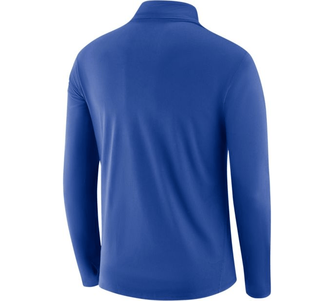 Nike Men Duke Blue Devil Blue Core Half-Zip Shirt product image 2, provided for visual reference and product detail review