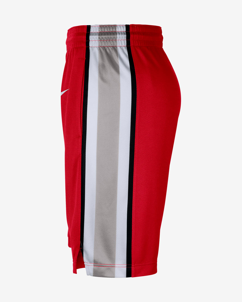 Nike NCAA Ohio State Buckeyes Red Basketball Shorts for Men product image 4, provided for visual reference and product