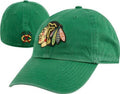 '47 Brand Chicago Blackhawks Kelly Green Slouch Fitted Hat product image 1, provided for visual reference and product detail