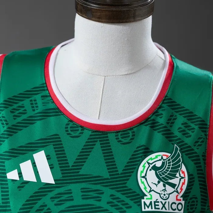Women Mexico Home Vest 2026 World Cup Football Kit Soccer product image 4