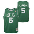 Youth Boston Celtics Kevin Garnett Mitchell & Ness Kelly Green 2007-08 Hardwood Classics Swingman Jersey product image 1,