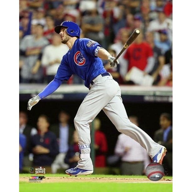 Kris Bryant Chicago Cubs Home Run Game 6 of the 2016 World Series Photo (Size: 11X14) product image 1, provided for visual