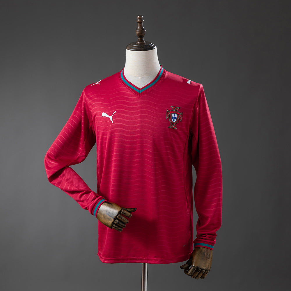 Portugal Home Jersey 2026 World Cup Football Kit Long product image 1