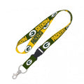 Green Bay Packers 1" Lanyard with Detachable Buckle By Wincraft product image 1, provided for visual reference and product