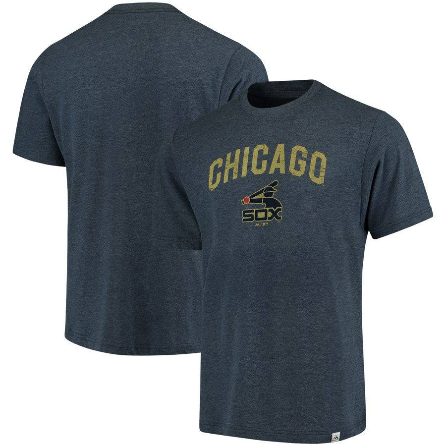 Mens Chicago White Sox Cooperstown Collection Eephus Pitch Softhand T-Shirt product image 1, provided for visual reference