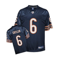 Youth Chicago Bears Jay Cutler Replica Navy Jersey product image 1, provided for visual reference and product detail review