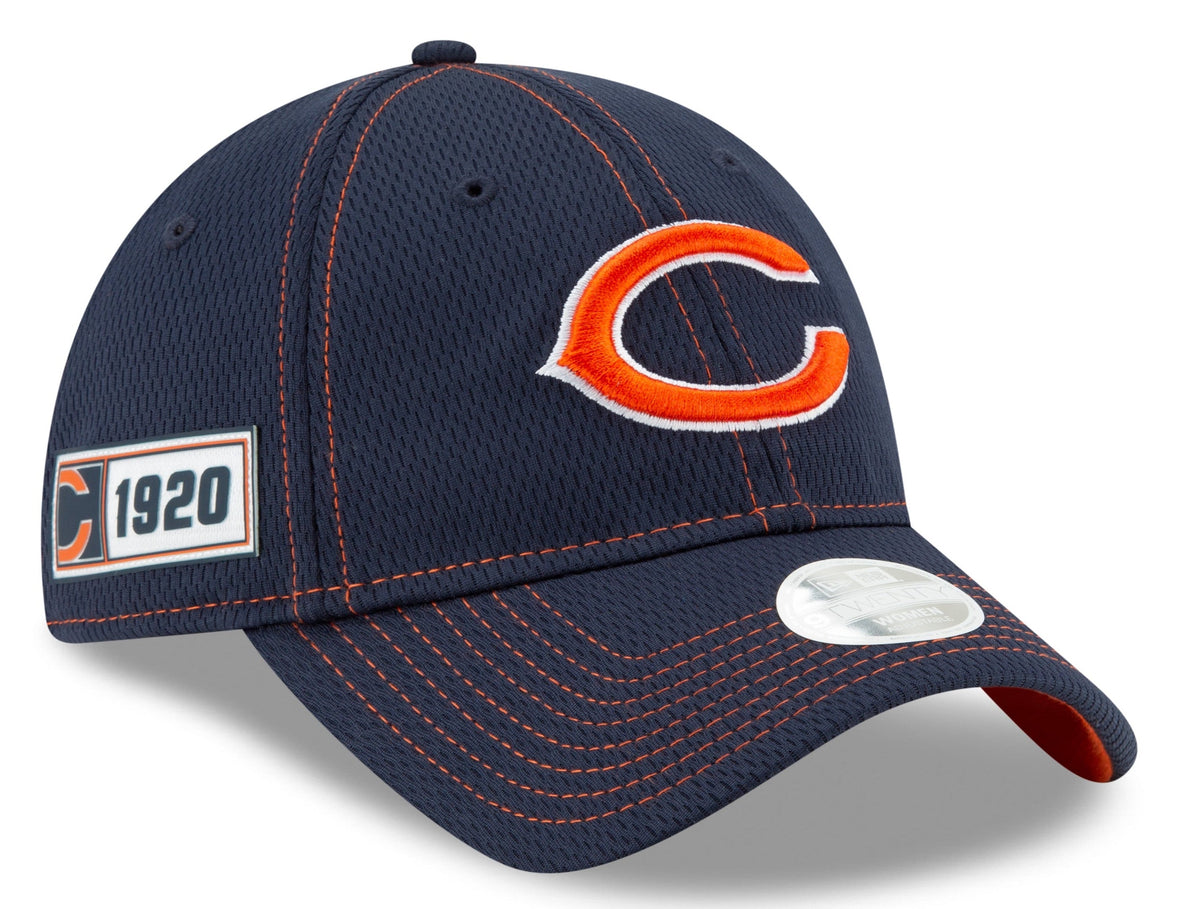 Chicago Bears 2019 Established Collection Sideline Road "C" Logo 9TWENTY Adjustable Flex Hat for Women product image 1,