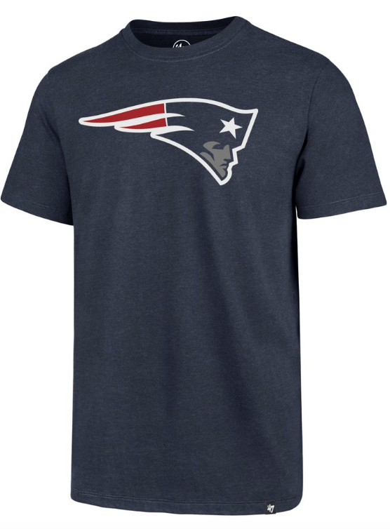 New England Patriots NFL Imprint Club T-Shirt By ’47 Brand for Men product image 1, provided for visual reference and