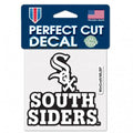Chicago White Sox "South Siders" 4X4 Perfect Cut Decal product image 1, provided for visual reference and product detail