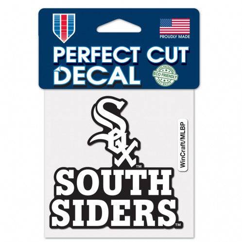 Chicago White Sox "South Siders" 4X4 Perfect Cut Decal product image 1, provided for visual reference and product detail