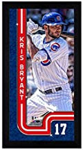 Chicago Cubs Kris Bryant Pinstripe Miniframe- 13”x 6.75 product image 1, provided for visual reference and product detail