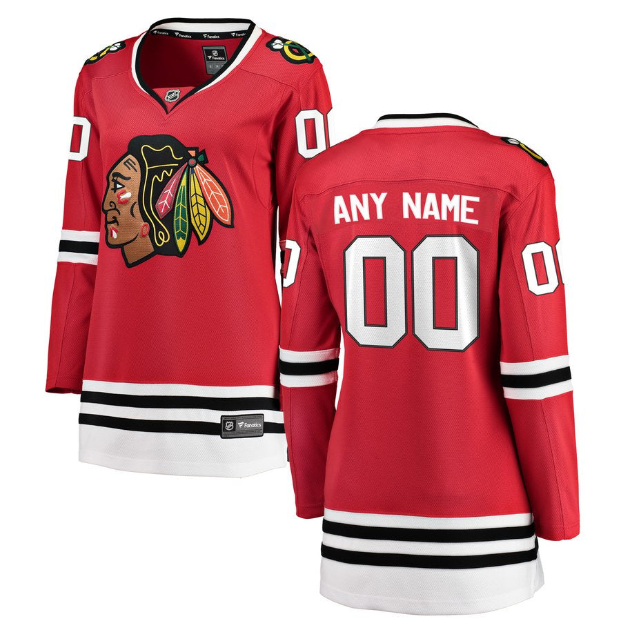 Replica NHL Chicago Blackhawks Lettering for Women product image 1, provided for visual reference and product detail review