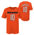 Youth Chicago Bears Mitchell Trubisky Orange Mainliner Name & Number T-Shirt product image 1, provided for visual reference