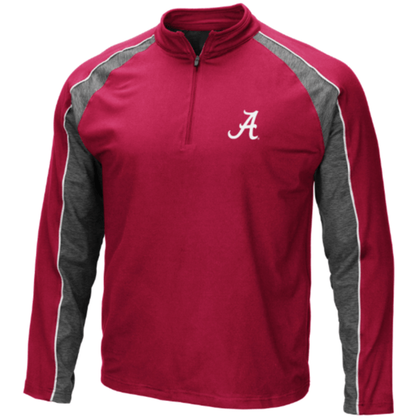 Alabama Crimson Tide Snowboard 1/4 Zip Jacket for Men product image 1, provided for visual reference and product detail