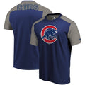 Chicago Cubs Fanatics Branded Royal/Gray Iconic T-Shirt for Men product image 1, provided for visual reference and product
