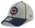 Chicago Bears 2019 Established Collection Sideline 1920 Home "C" Logo Gray/Navy 39THIRTY Flex Hat product image 1, provided