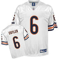 Chicago Bears Jay Cutler Youth Replica White Jersey product image 1, provided for visual reference and product detail review