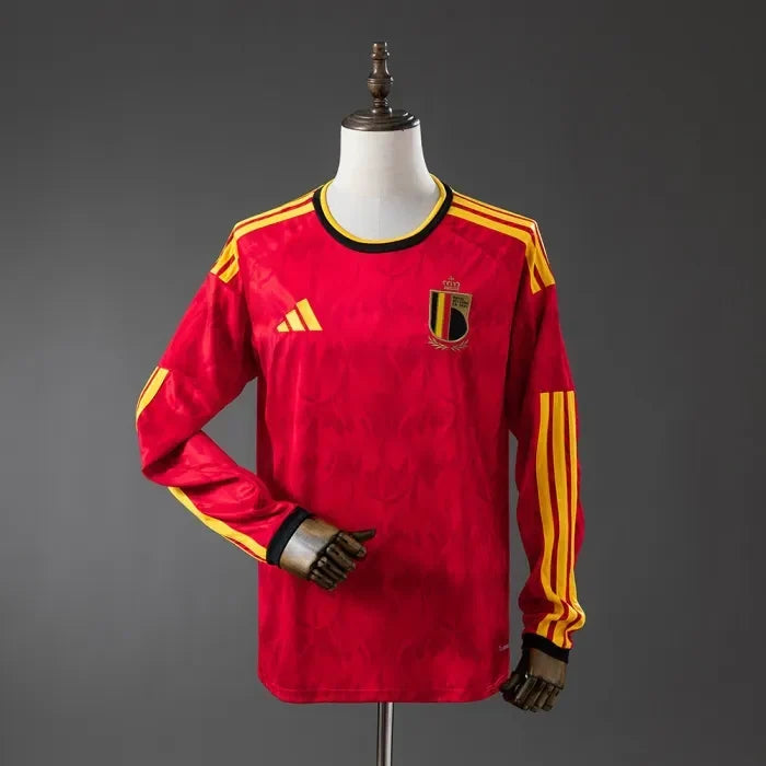 Belgium Home Jersey 2026 World Cup Long Sleeves Football product image 1