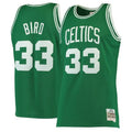Boston Celtics Larry Bird Mitchell & Ness Kelly Green 1985-86 Hardwood Classics Swingman Jersey for Men product image 1,