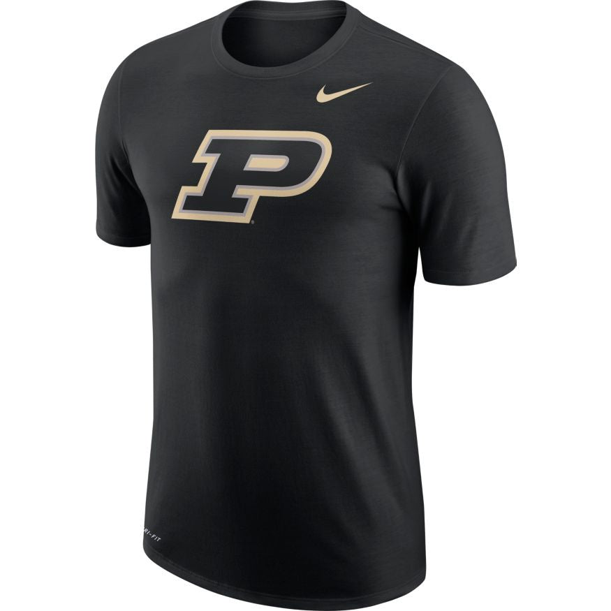 Purdue Boilermakers Black Nike College Dri-fit T-Shirt for Men product image 1, provided for visual reference and product