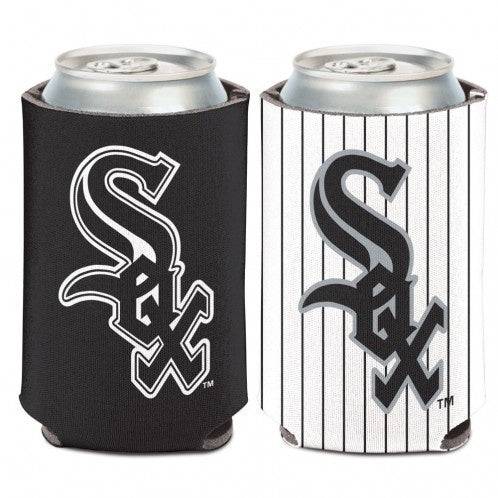 Chicago White Sox 2 Sided Pinstripe 12 oz. Can Cooler By Wincraft product image 1, provided for visual reference and product