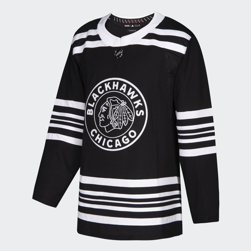 Chicago Blackhawks Blank adidas Black Alternate 2019/20 Authentic Jersey for Men product image 1, provided for visual
