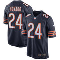 Youth Chicago Bears Jordan Howard Nike Navy Game Jersey product image 1, provided for visual reference and product detail