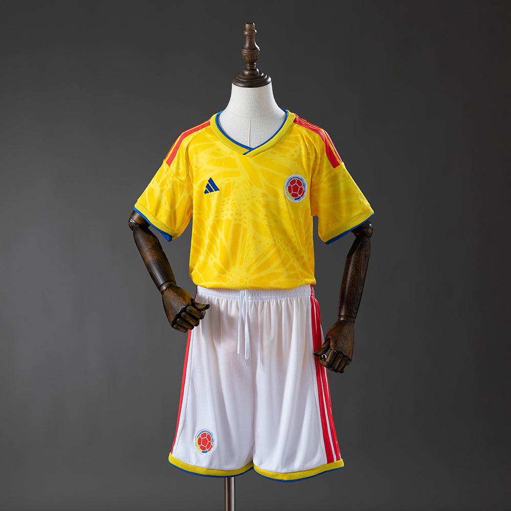 Kids Colombia Jersey 2026 World Cup Football Kit Soccer product image 1