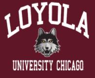 Mens Loyola University Chicago Maroon T-Shirt By Blue 84 product image 2, provided for visual reference and product detail