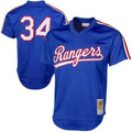 Mitchell & Ness Nolan Ryan Royal Texas Rangers 1989 Authentic Cooperstown Collection Mesh Batting Practice Jersey for Men