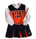 Youth Girls Reebok Chicago Bears 2 Piece Cheerleader Outfit product image 1, provided for visual reference and product
