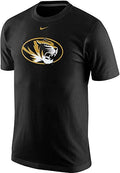 NIKE Missouri Tigers Men Classic Logo Tiger Head in Oval Short-Sleeve T-Shirt product image 1, provided for visual reference