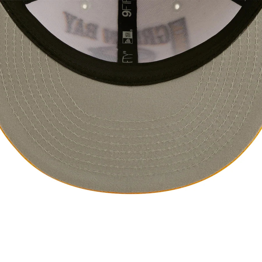 Green Bay Packers Retro Sport 3 Tone New Era 9FIFTY Snapback Hat product image 5, provided for visual reference and product