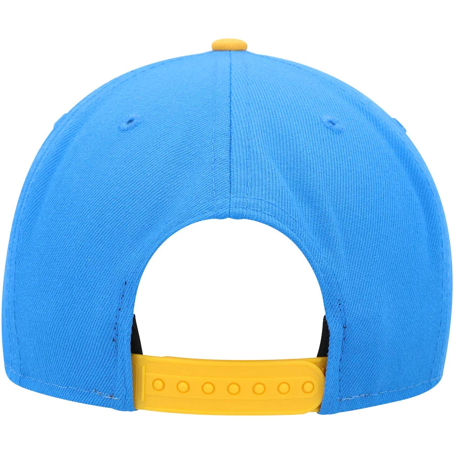 Los Angeles Chargers Retro Sport 3 Tone New Era 9FIFTY Snapback Hat product image 4, provided for visual reference and