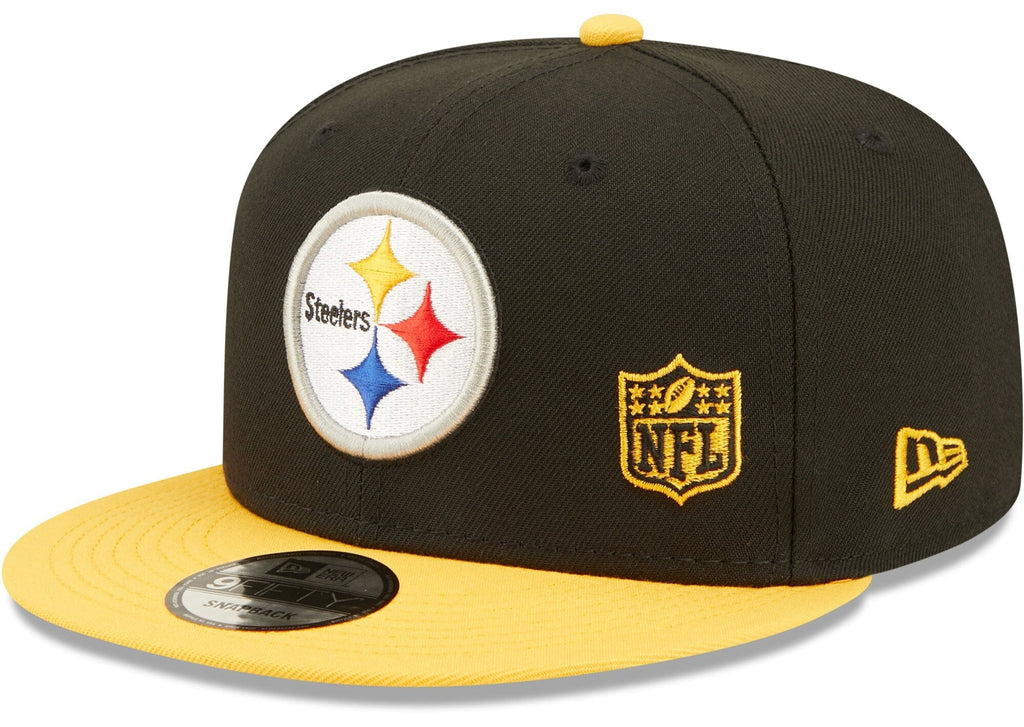 Pittsburgh Steelers New Era 2 Tone League Flawless 9FIFTY Snapback Hat product image 1, provided for visual reference and