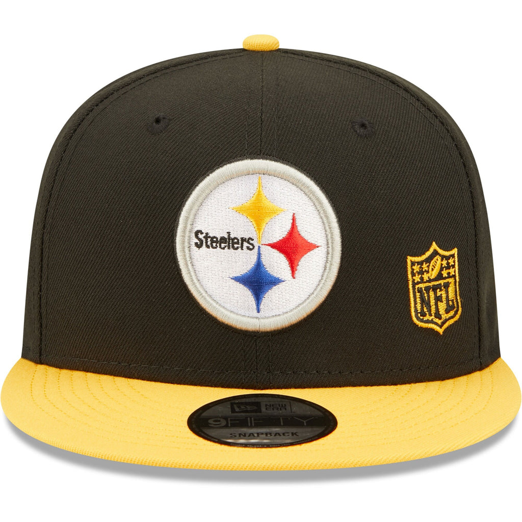 Pittsburgh Steelers New Era 2 Tone League Flawless 9FIFTY Snapback Hat product image 2, provided for visual reference and