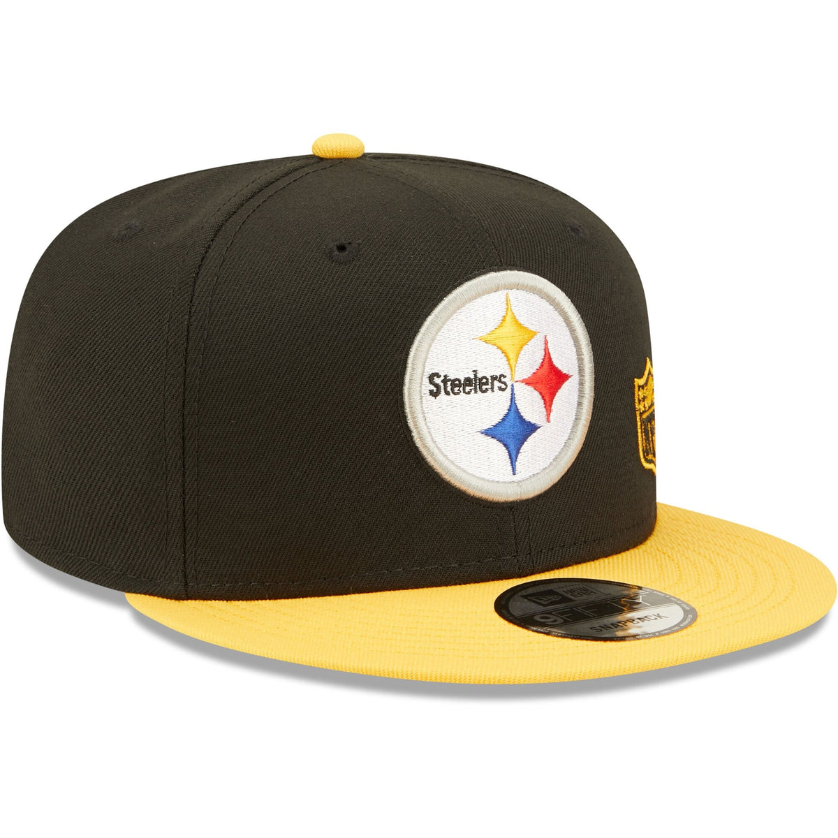 Pittsburgh Steelers New Era 2 Tone League Flawless 9FIFTY Snapback Hat product image 3, provided for visual reference and