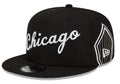 Chicago Bulls 2021-2022 City Edition Alternate Black New Era 9FIFTY Snapback Hat for Men product image 1, provided for